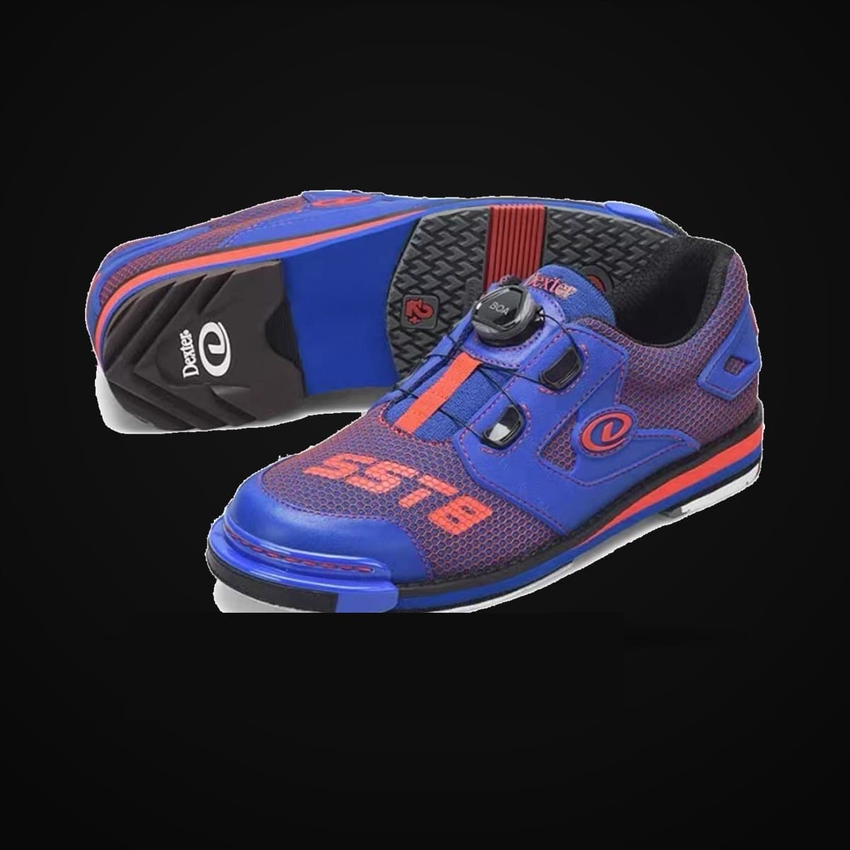 Dexter SST 8 Power Frame BOA – Blue/Red